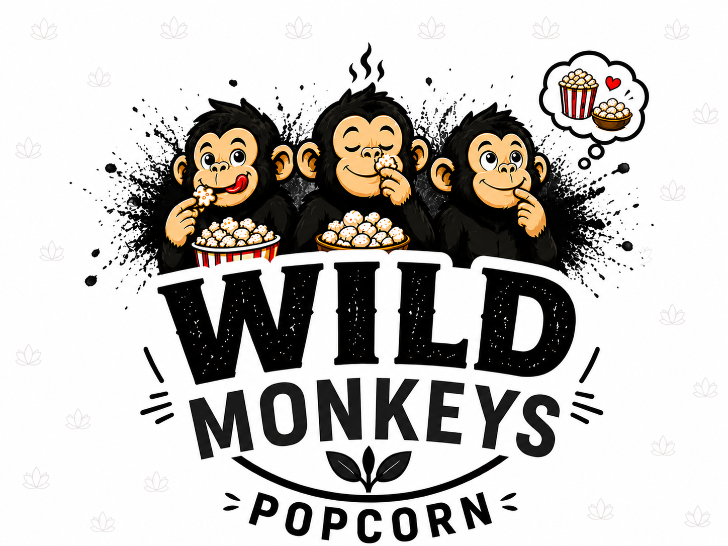 Wild Monkeys Popcorn Peri PIRI