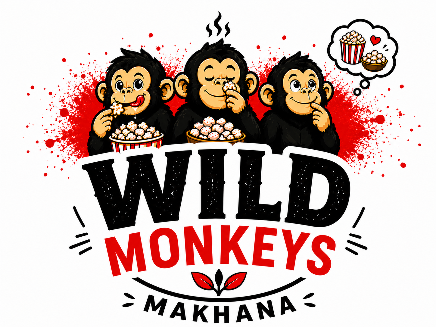 Wild Monkeys Makhana Peri PIRI